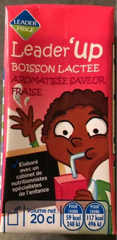 Lait Aromatisé Saveur Fraise