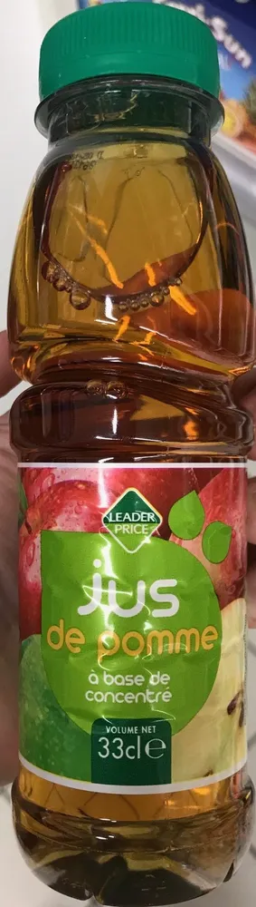 Jus de pomme à base de concentré
