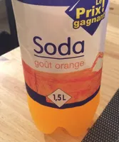 Soda gout orange
