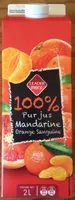 100% pur jus Mandarine Orange Sanguine