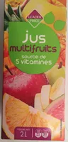Jus multifruits 5 vitamines