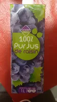 100% pur jus de raisin