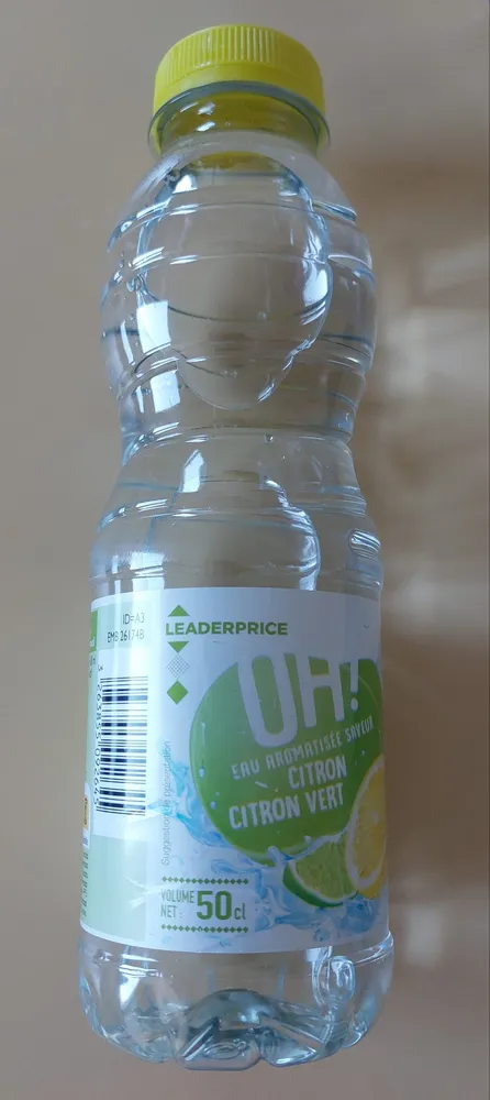 Oh! Eau aromatisée saveur citron - citron vert