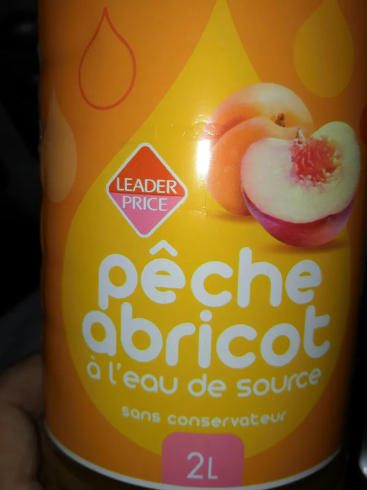 Peche Abricot a l Eau De Source