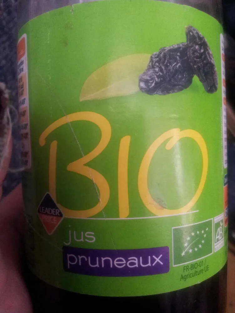 bio jus pruneaux