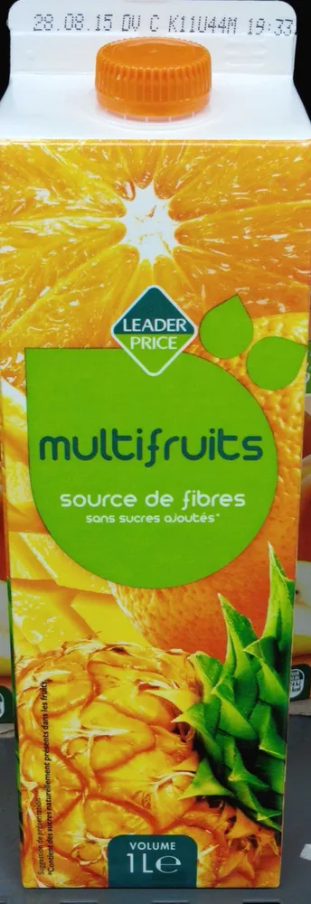 Multifruits source de fibres