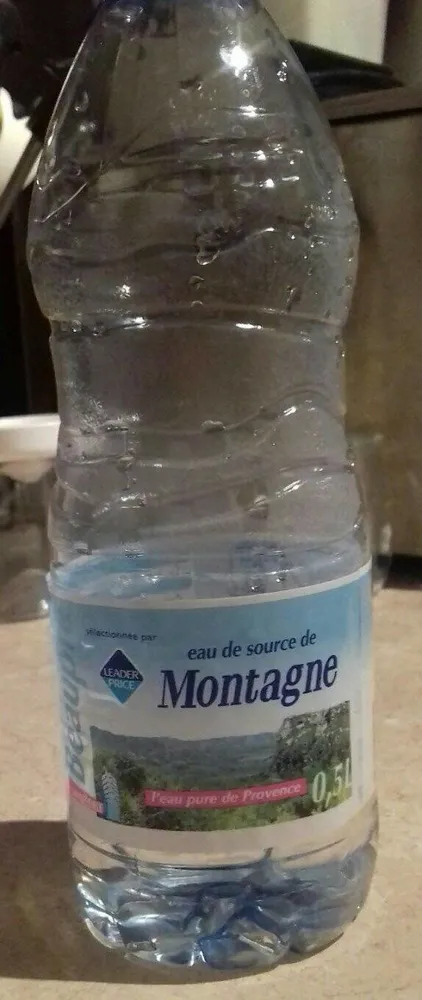 Eau source de MONTAGNE