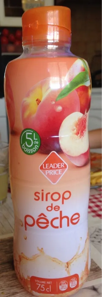 Sirop de pêche