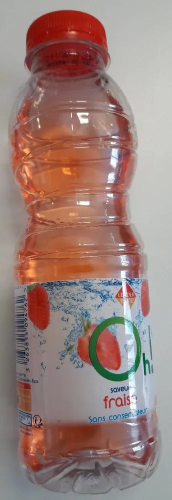 Eau Aromatisée Saveur Fraise