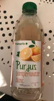 Pur jus pamplemousse blanc