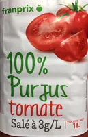 100% pur jus tomate