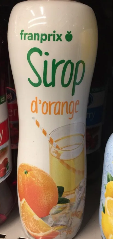 Sirop d’orange