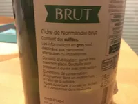 Cidre de Normandie brut