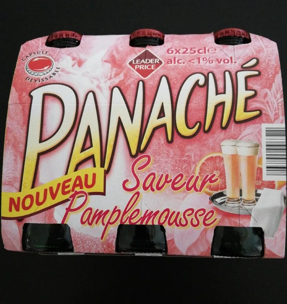 Panaché saveur pamplemousse