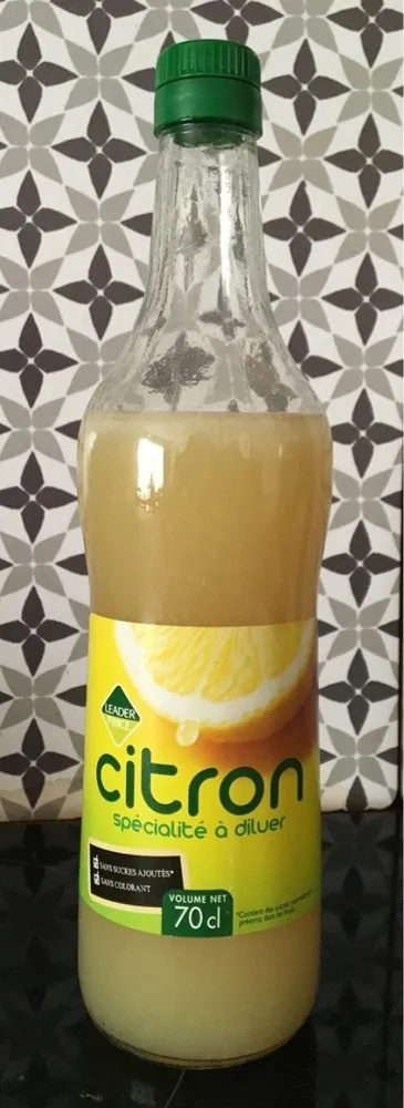 Citron à spécialité à diluer