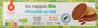 Nappés bio chocolat au lait