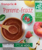 Compote pommes fraises