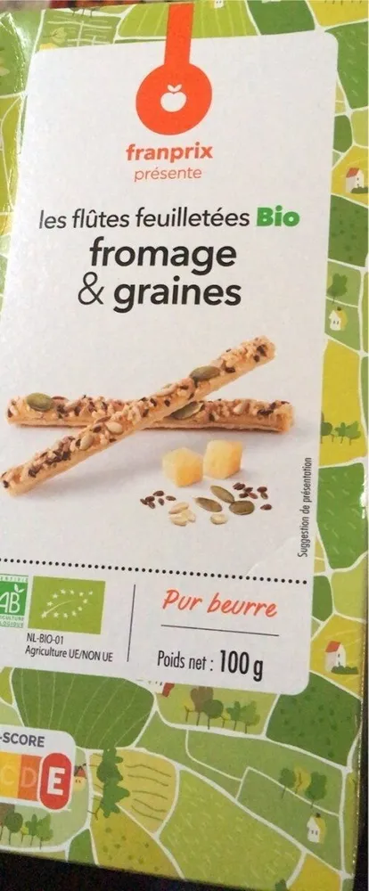 Les flutes feuilletees Bio