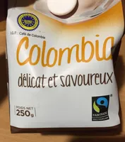Café moulu colombia délicat savoureux