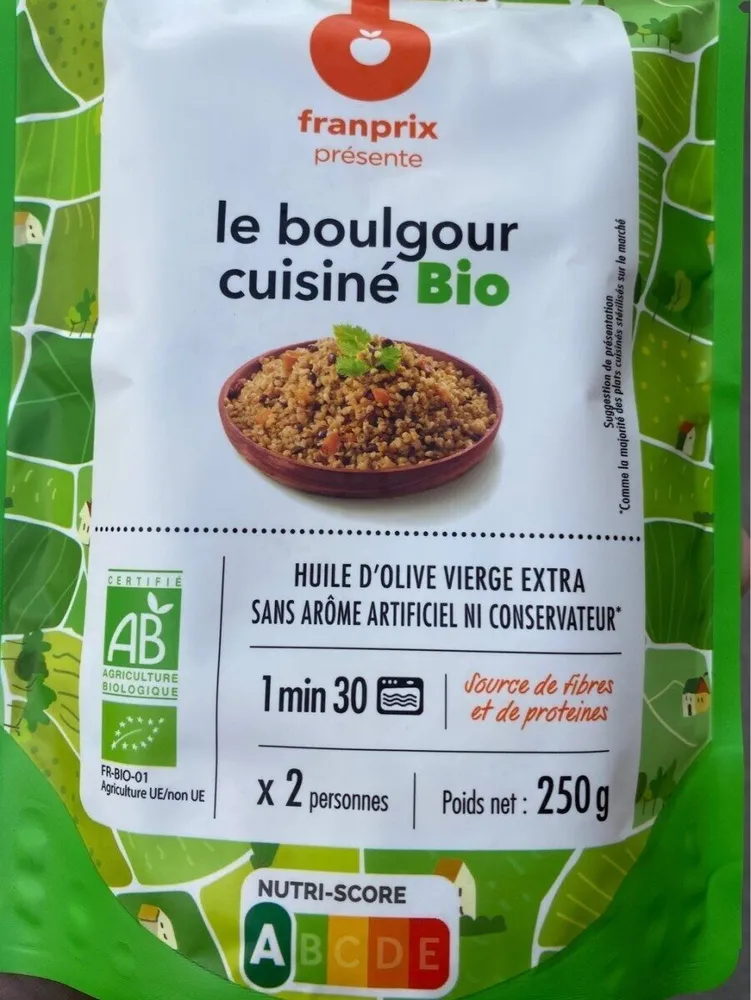 Boulgour cuisine bio