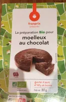 Préparation bio pour moelleux au chocolat