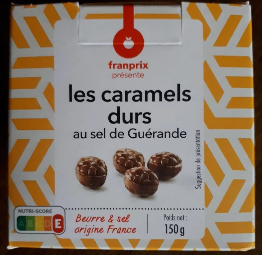 Les caramels durs au sel de Guérande