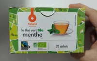 Thé vert bio menthe