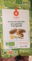 Biscuits sales Bio Graines et gouda
