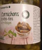 Cornichons extra fin à l l'estragon
