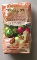 Assortiment oeufs pralinés blanc