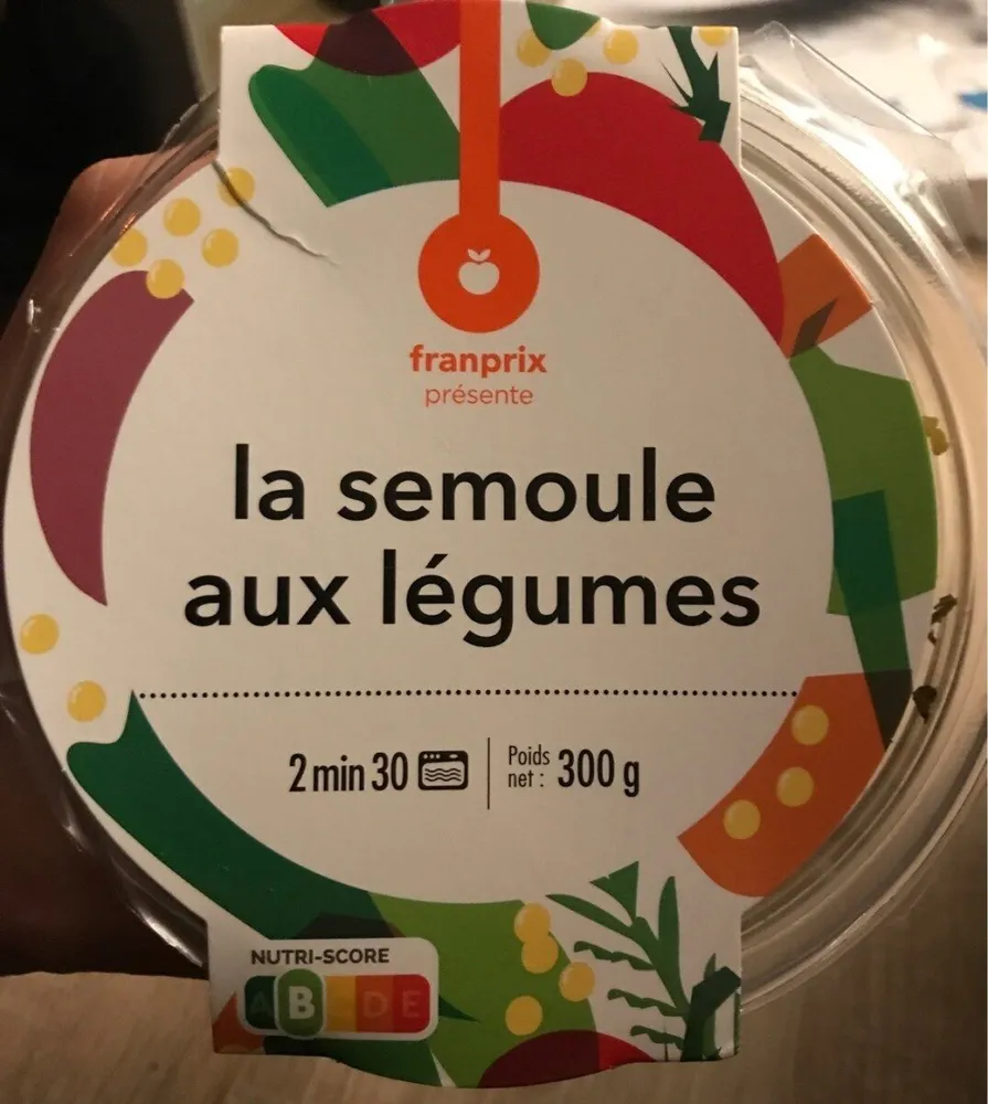 Semoule aux légumes