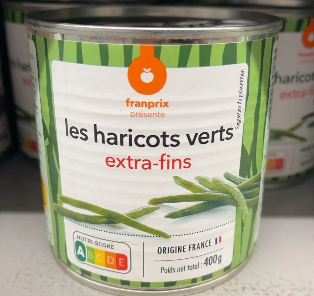 les haricots verts extra-fins
