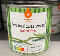 les haricots verts extra-fins