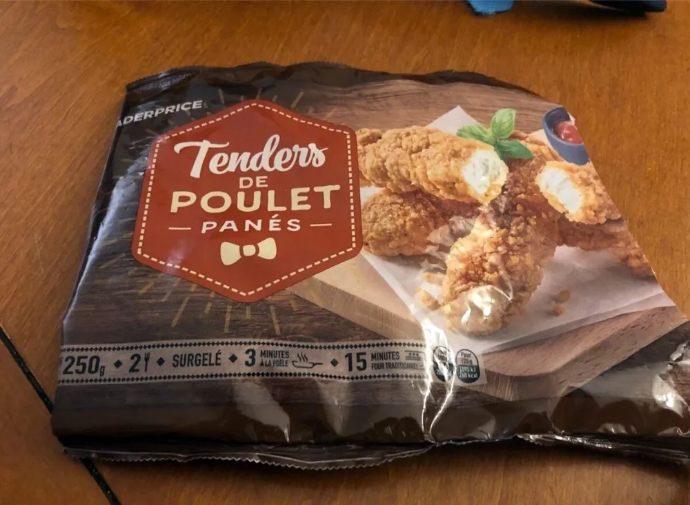 Tenders de Poulet panés