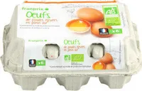 6 oeufs France bio plein air