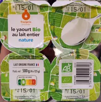 Yaourt au Lait Entier nature