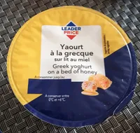 YAOURT À LA GRECQUE SUR LIT AU MIEL