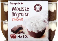 Mousse liégeoise chocolat