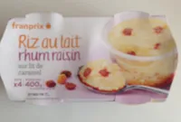 Riz au Lait Rhum Raisin et Caramel