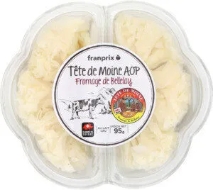rosette tete de moine AOP fromage de Bellay
