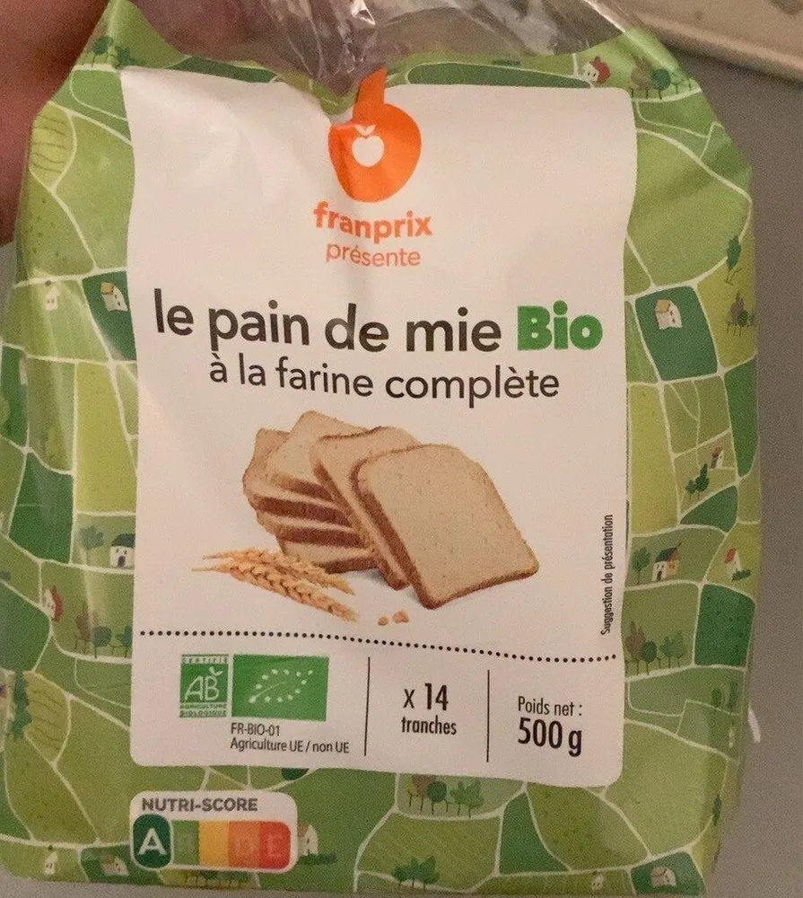 Pain complet bio