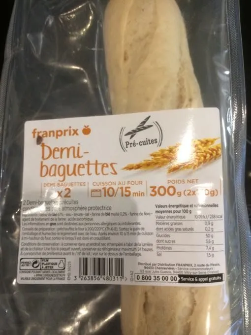 Demi-baguettes