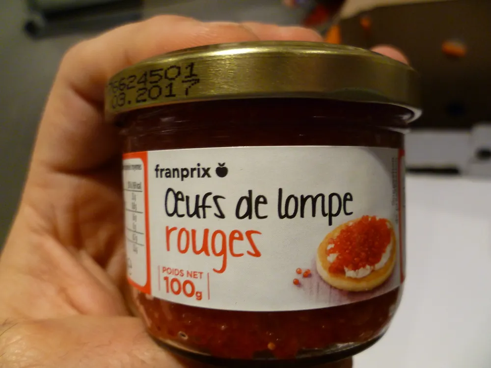 Œufs de Lompe Rouges