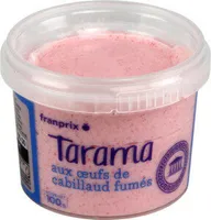 tarama œufs cabillaud fumé