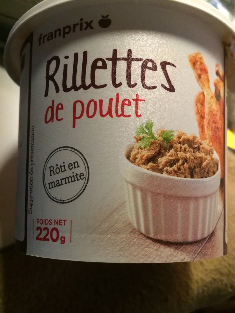 Rillettes de poulet
