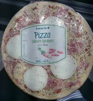 La pizza lardons chèvre