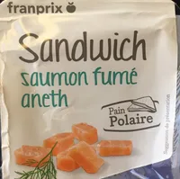 Sandwich saumon aneth