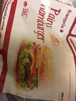 Pains hamburger, maxi burger x4