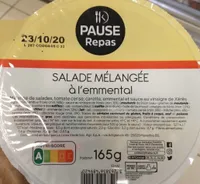 Salade mélangé à l'emmental