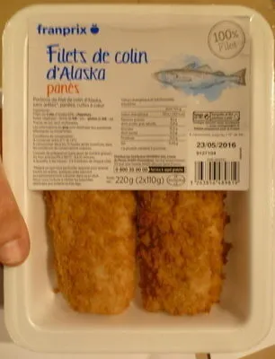 Filets de Colin d'Alaska